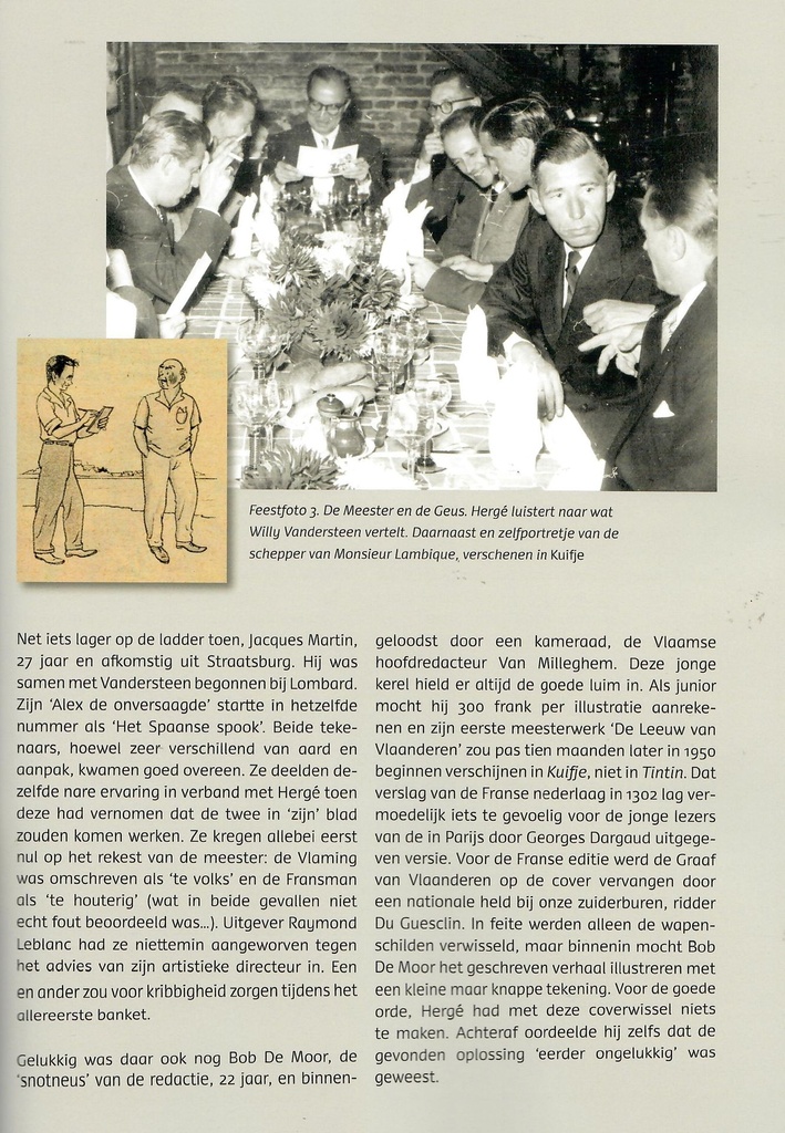 Herge en Willy Vandersteen - De reuzen van Beersel 1