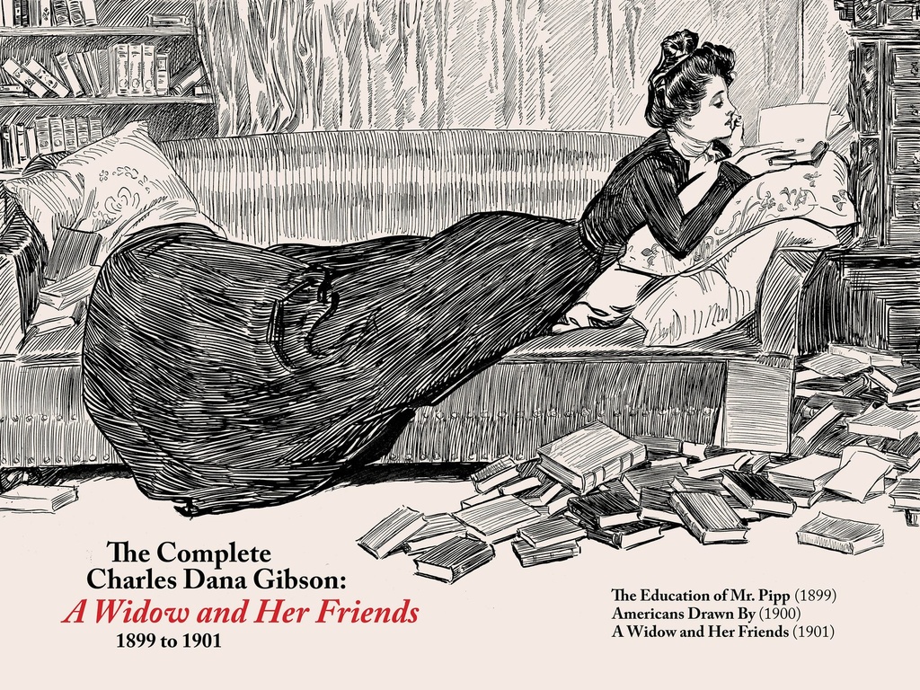 COMPLETE CHARLES DANA GIBSON A WIDOW AND HER FRIENDS HC